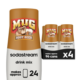 Sodastream MUG® Root Beer Drink Mix 4 Pack 440ml