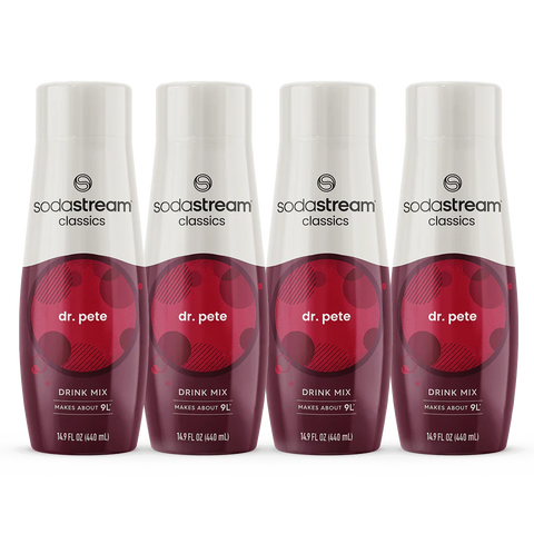 Sodastream Classics® Dr. Pete Drink Mix 4 Pack 440ml