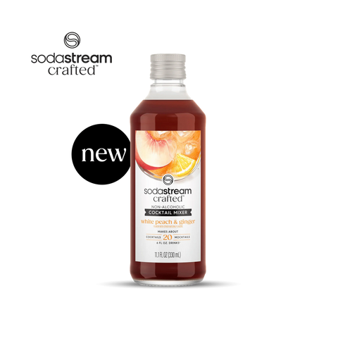 Sodastream Crafted® Mixers White Peach & Ginger Cocktail Mixer 330ml