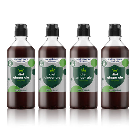 Sodastream Classics® Diet Ginger Ale Drink Mix 4 Pack 440ml