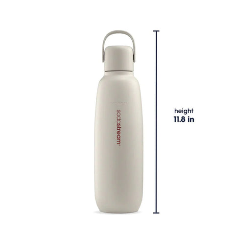 Sodastream Fizz & Go™ Insulated Stainless Steel Bottle Sand 30.4 oz