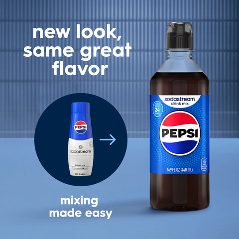 Sodastream Pepsi Drink Mix 4 Pack 440ml
