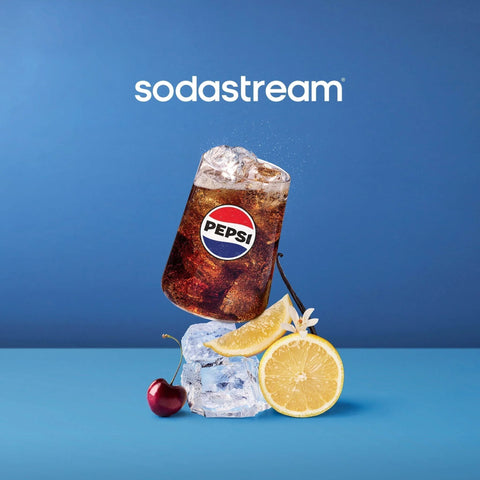 Sodastream Pepsi Wild Cherry Drink Mix 4 Pack 440ml