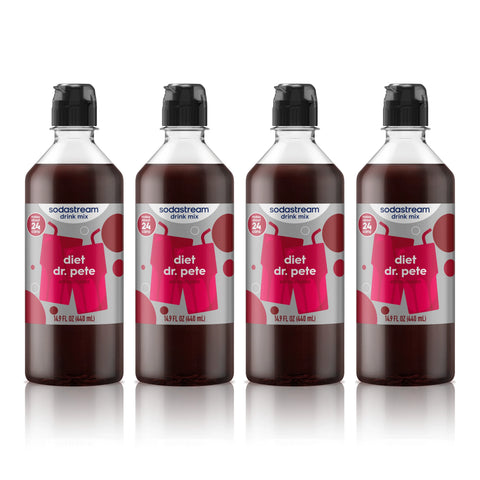 Sodastream Classics® Diet Dr. Pete Drink Mix 4 Pack 440ml