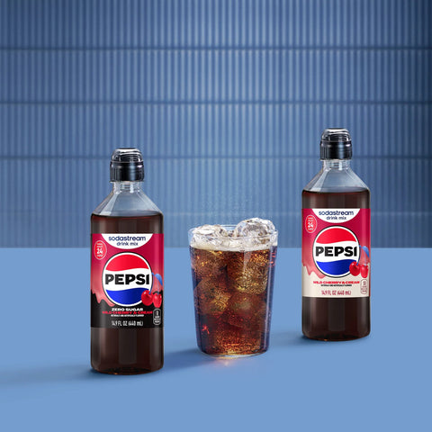 Sodastream Pepsi® Wild Cherry & Cream Zero Sugar Drink Mix 440ml