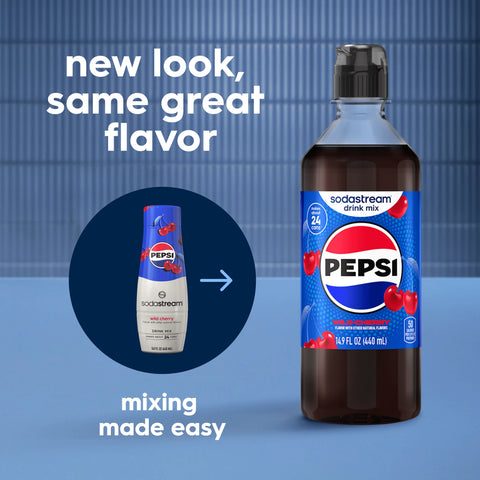 Sodastream Pepsi Wild Cherry Drink Mix 440ml