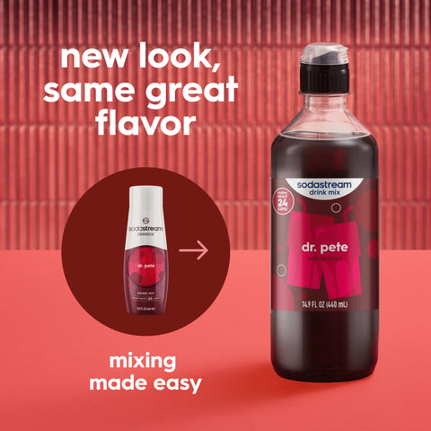 Sodastream Classics® Dr. Pete Drink Mix 4 Pack 440ml